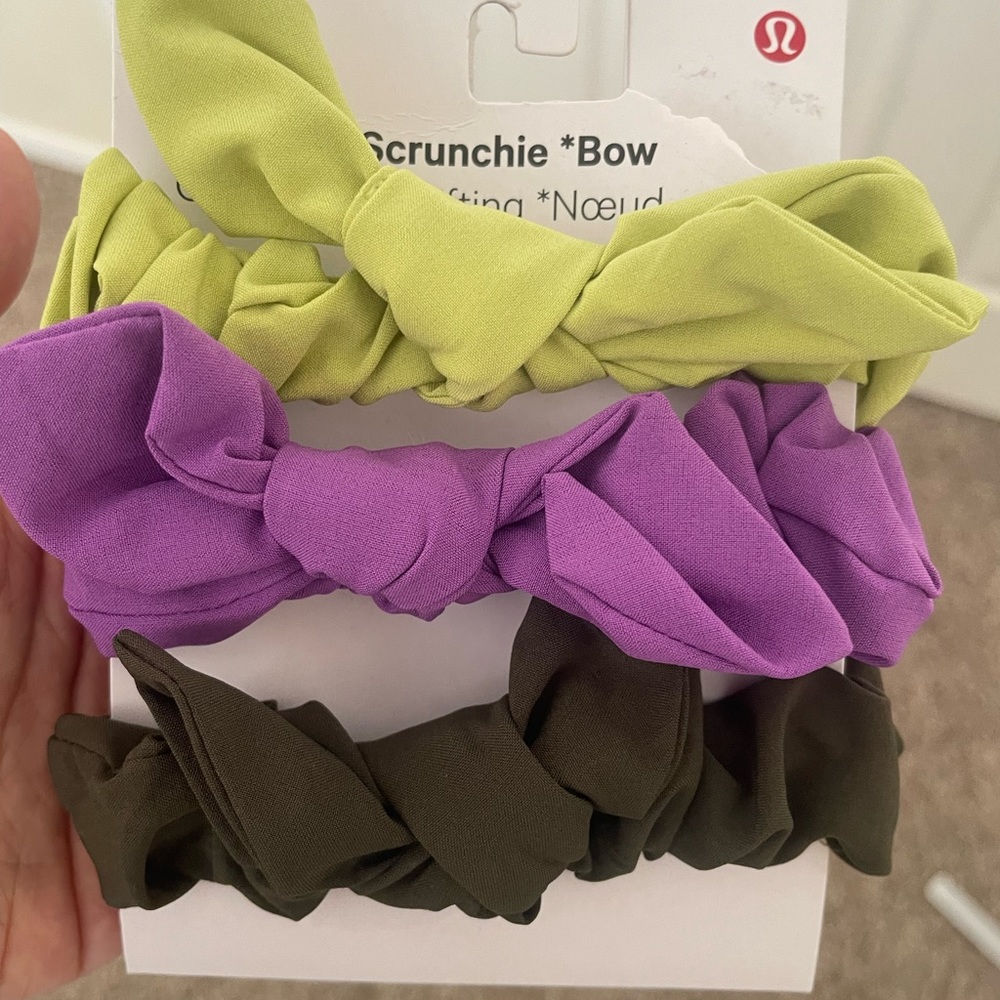 Lululemon Uplifting Scrunchie Trio Pack